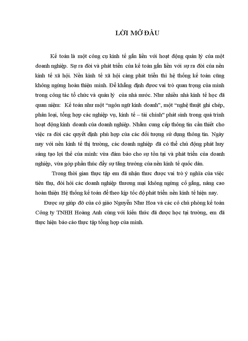 image for page Hoàn thiện công tác kế toán bán hàng và xác định kết quả kinh doanh tại công ty tnhh hoàng anh