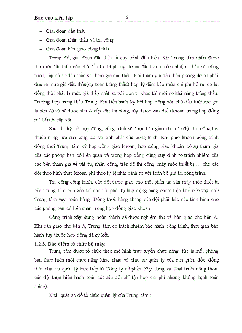 image for page Tổ chức bộ máy và bộ sổ kế toán của Trung tâm Tư vấn Đầu tư và Xây dựng
