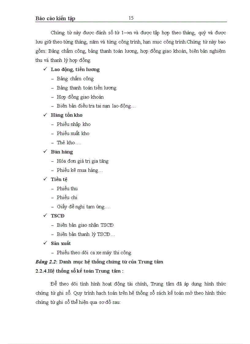 image for page Tổ chức bộ máy và bộ sổ kế toán của Trung tâm Tư vấn Đầu tư và Xây dựng