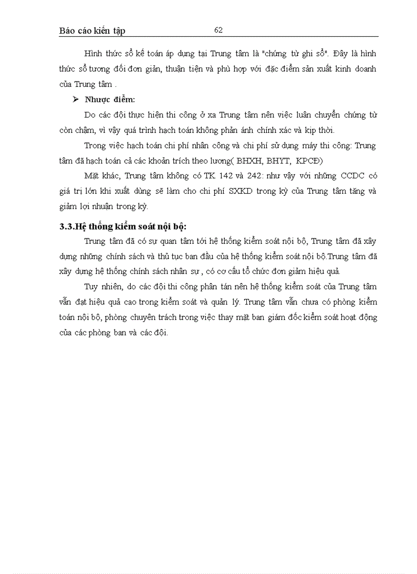 image for page Tổ chức bộ máy và bộ sổ kế toán của Trung tâm Tư vấn Đầu tư và Xây dựng