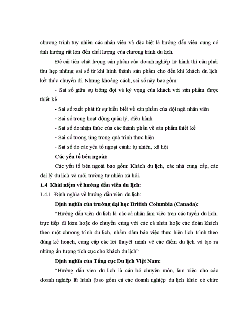 image for page Hoàn thiện công tác tổ chức và quản lý lao động đối với hướng dẫn viên nhằm nâng cao chất lượng chương trình du lịch tại Công ty cổ phần du lịch TPHCM