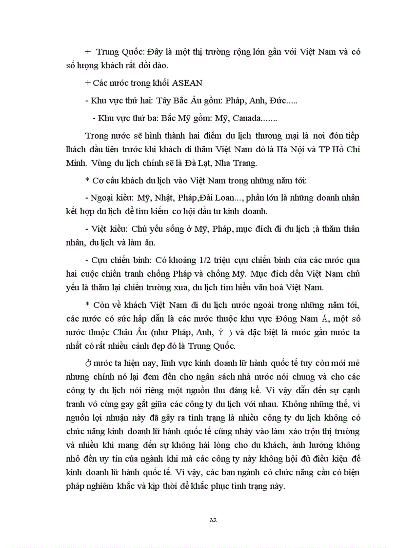 image for page Thực trạng hoạt động kinh doanh du lịch lữ hành của công ty du lịch Việt Nam Hà Nội