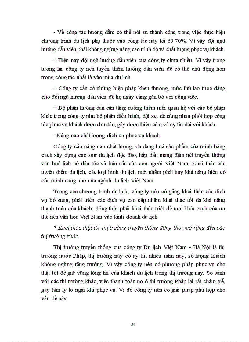 image for page Thực trạng hoạt động kinh doanh du lịch lữ hành của công ty du lịch Việt Nam Hà Nội