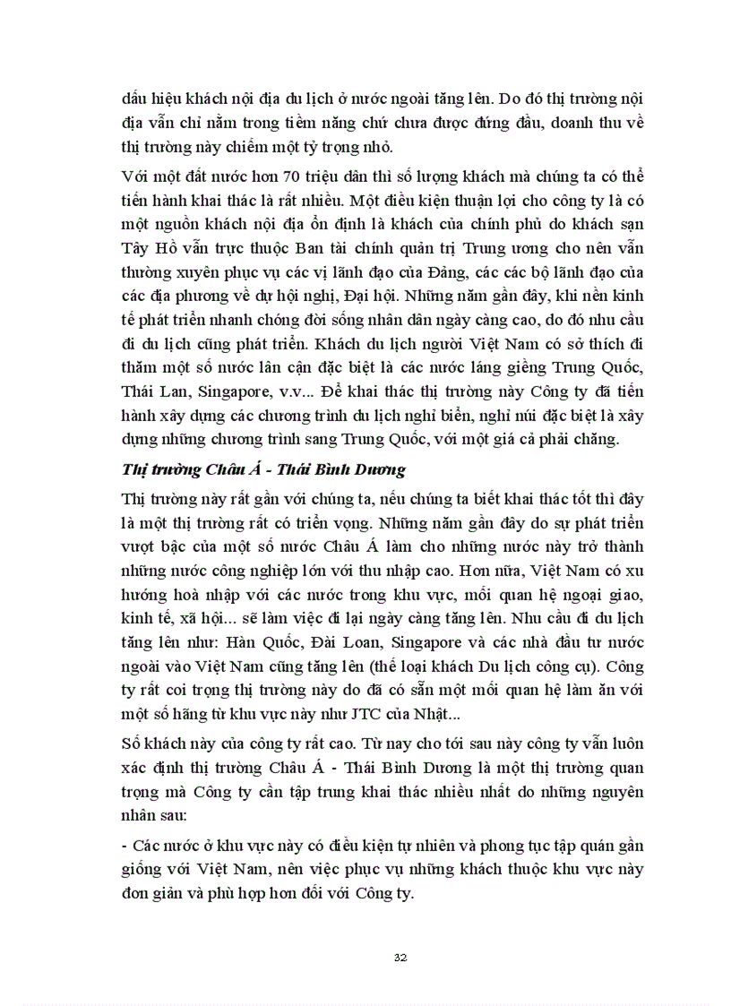 image for page Thực trạng về chính sách giá trong kinh doanh lữ hành ở công ty Du lịch dịch vụ Tây Hồ