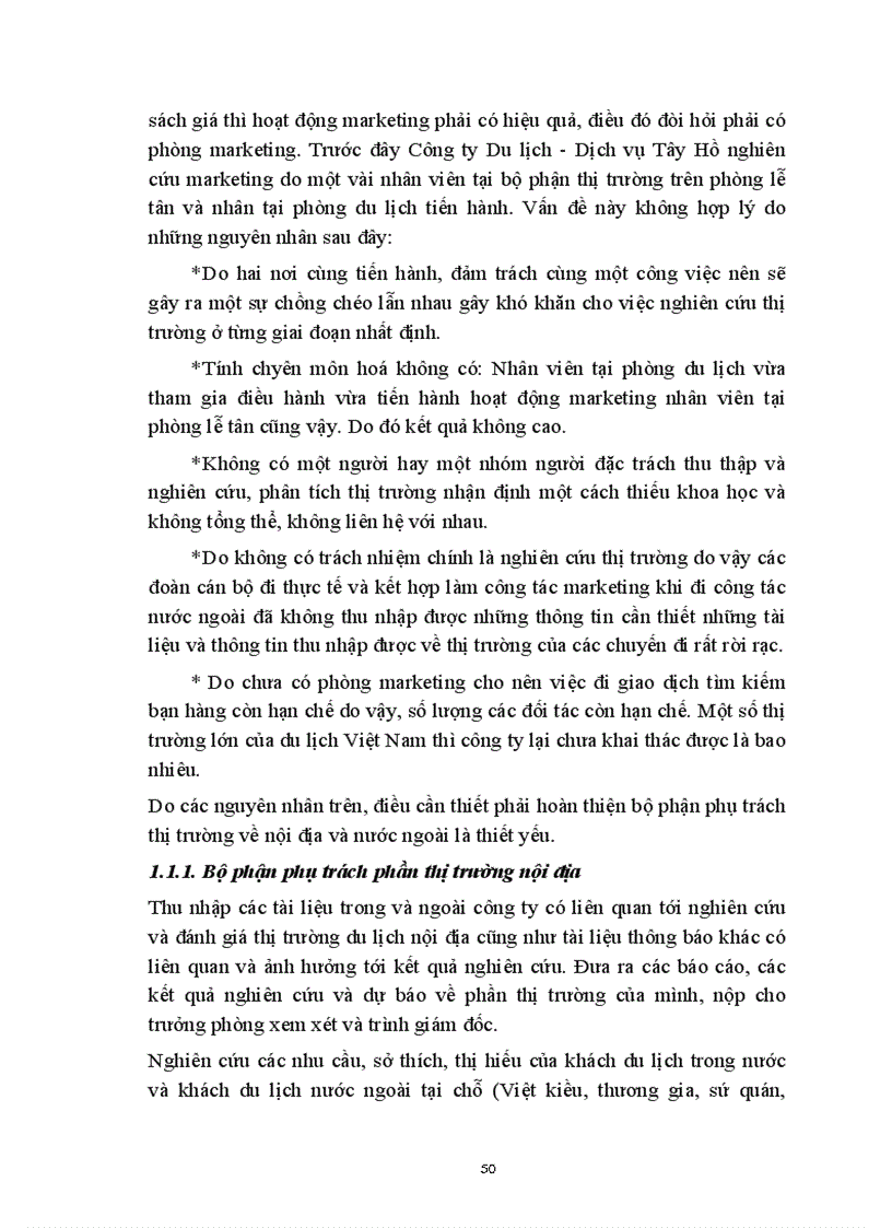 image for page Thực trạng về chính sách giá trong kinh doanh lữ hành ở công ty Du lịch dịch vụ Tây Hồ