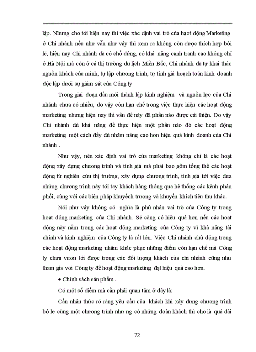 image for page Vận dụng các chính sách marketing trong kinh doanh du lịch lữ hành ở Chi nhánh công ty du lịch và dịch vụ hồng gai lao động tại Hà Nội