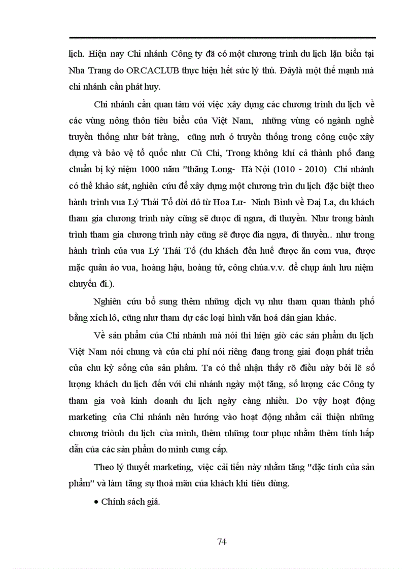 image for page Vận dụng các chính sách marketing trong kinh doanh du lịch lữ hành ở Chi nhánh công ty du lịch và dịch vụ hồng gai lao động tại Hà Nội