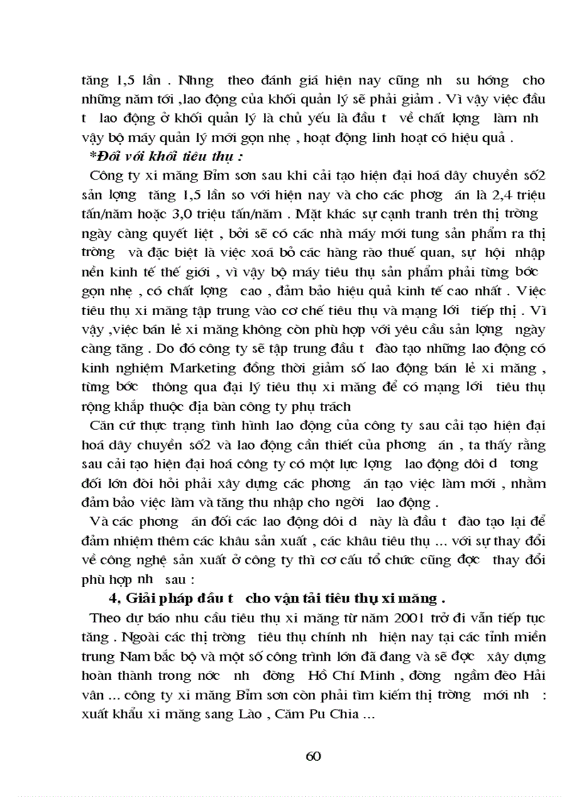 image for page Định hướng và giải pháp đầu tư nâng cao chất lượng sản phẩm và khả năng cạnh tranh của Công ty Xi măng Bỉm Sơn