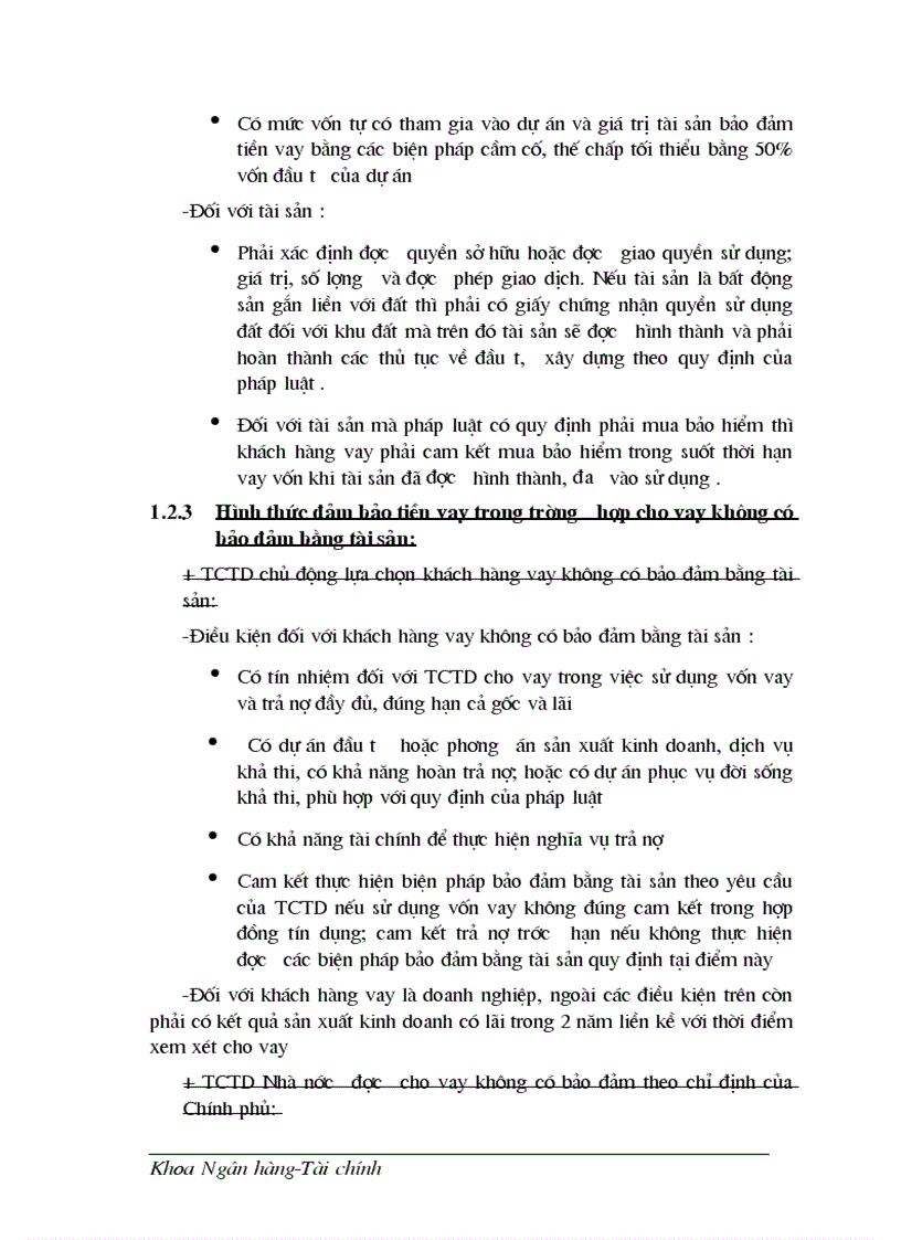 image for page Nâng cao hiệu quả bảo đảm tiền vay bằng tài sản cầm cố thế chấp tại Sở Giao dịch 1 ngânhàng NHTMCP Công Thương VietinBank Việt Nam