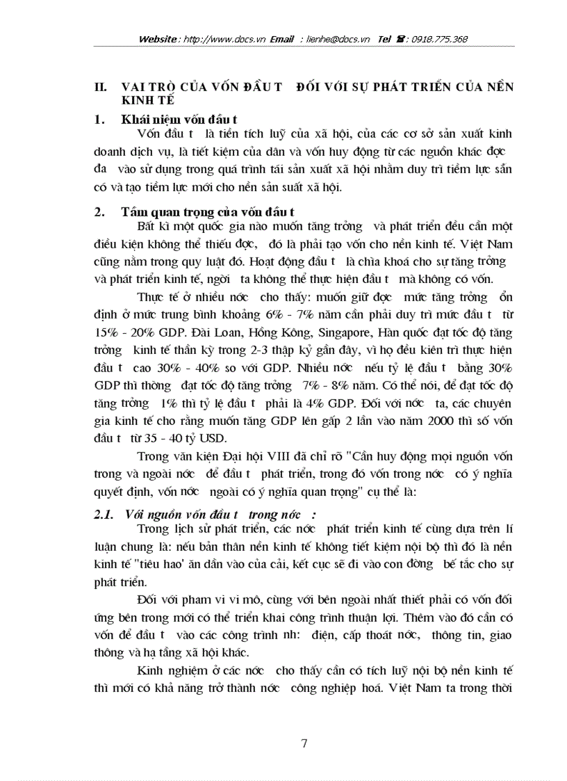 image for page Vận dụng triết học Mác Lê Nin với việc giải quyết mâu thuẫn giữa nhu cầu vốn và khả năng huy động vốn cho phát triển nền kinh tế Việt Nam
