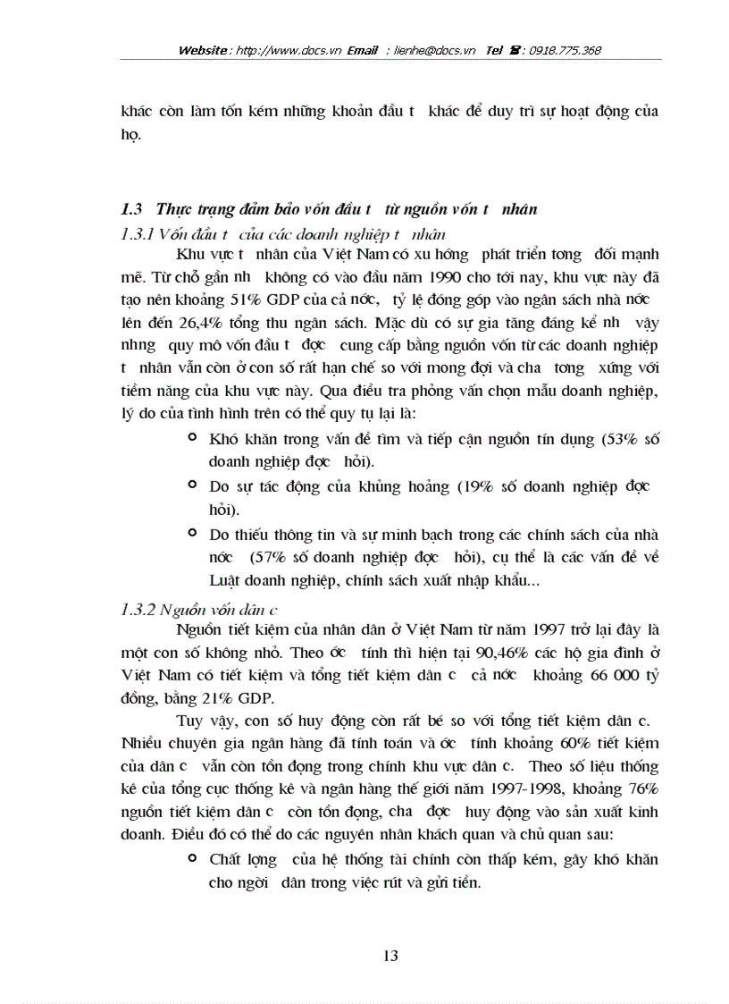 image for page Vận dụng triết học Mác Lê Nin với việc giải quyết mâu thuẫn giữa nhu cầu vốn và khả năng huy động vốn cho phát triển nền kinh tế Việt Nam