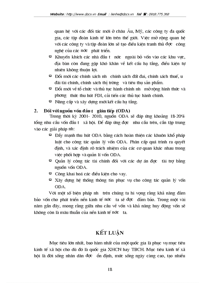image for page Vận dụng triết học Mác Lê Nin với việc giải quyết mâu thuẫn giữa nhu cầu vốn và khả năng huy động vốn cho phát triển nền kinh tế Việt Nam