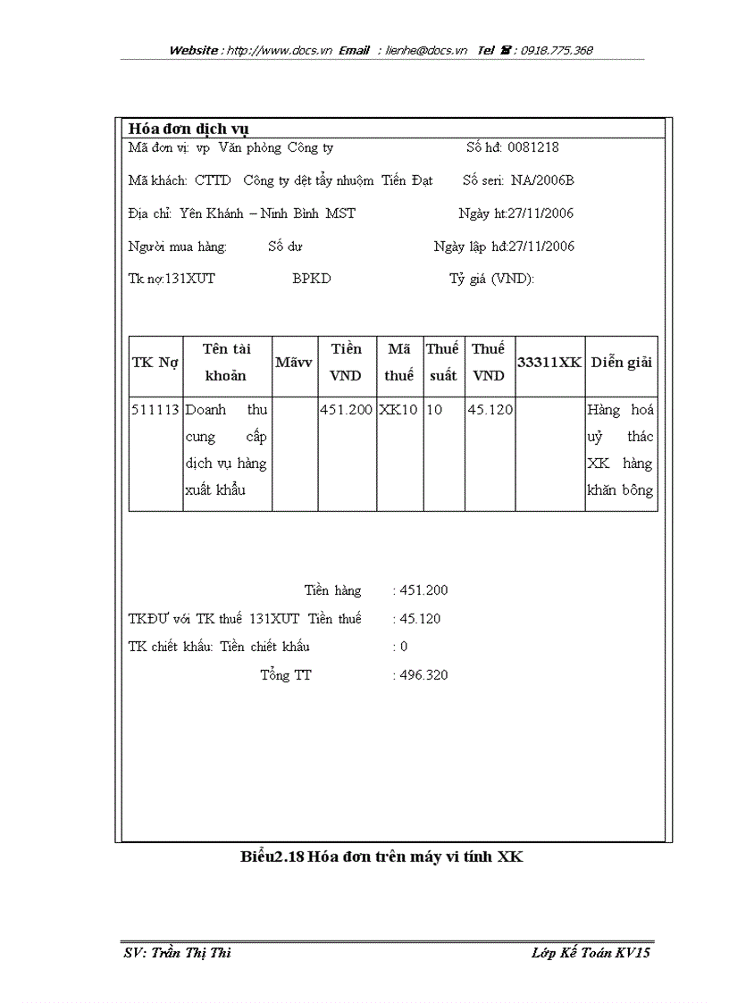 image for page Hoàn thiện kế toán lưu chuyển hàng xuất khẩu tại Công ty xuất nhập khẩu Intimex