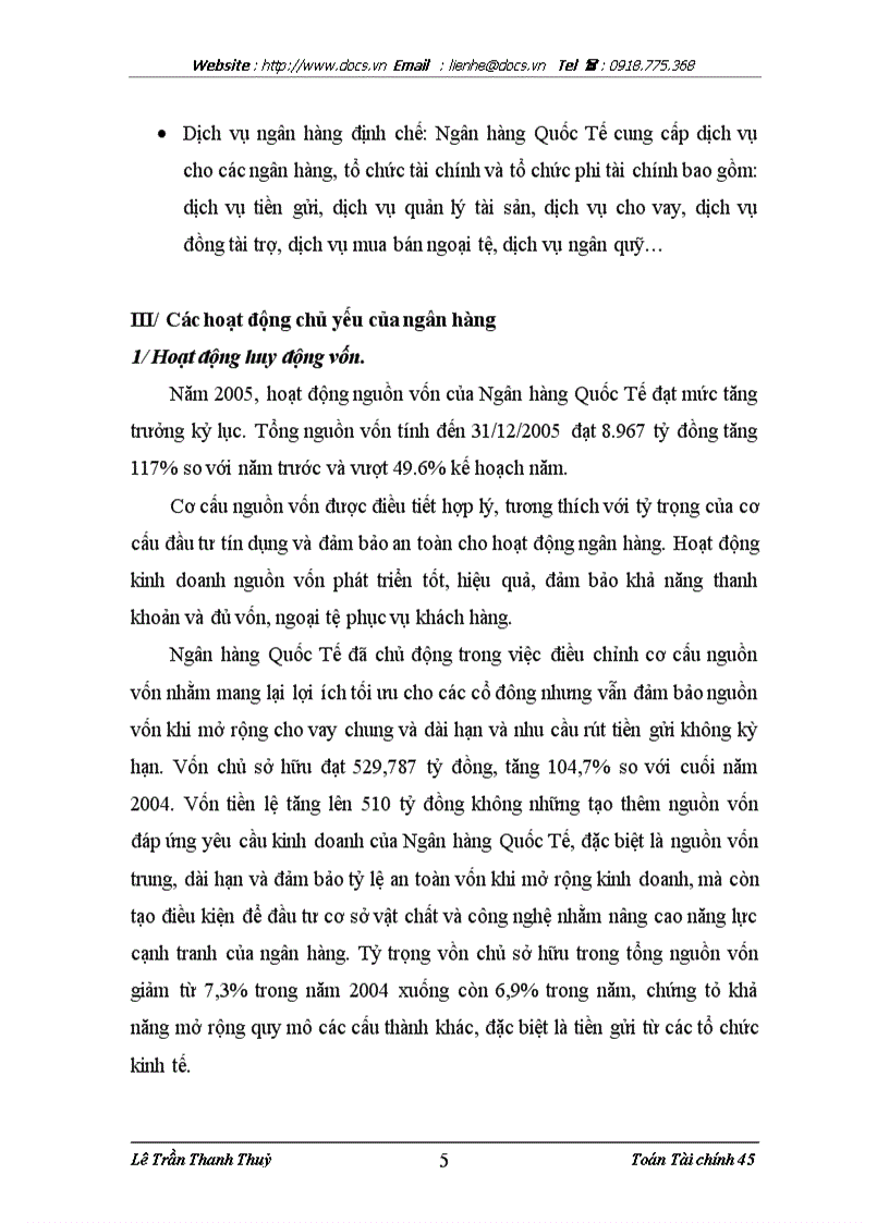 image for page Sử dụng mô hình ARCH GARCH để phân tích và đành giá rủi ro tín dụng tại Ngân hàng Quốc tế VIB