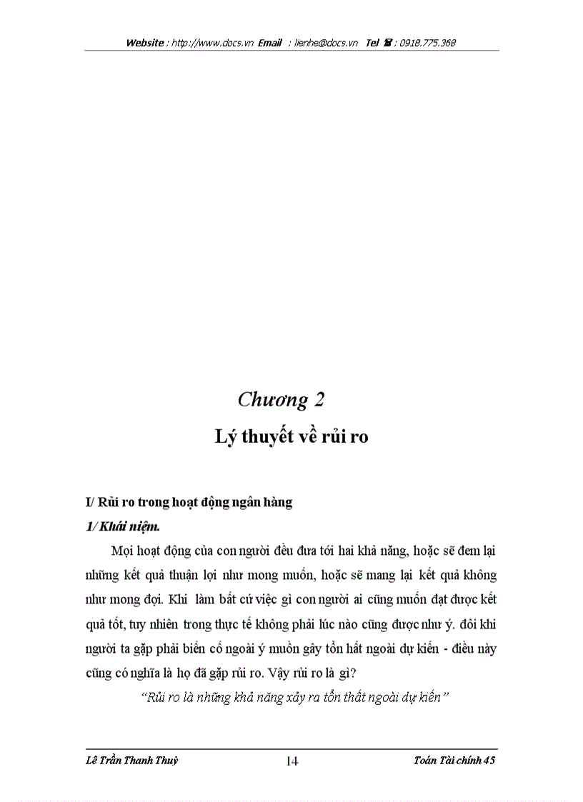 image for page Sử dụng mô hình ARCH GARCH để phân tích và đành giá rủi ro tín dụng tại Ngân hàng Quốc tế VIB