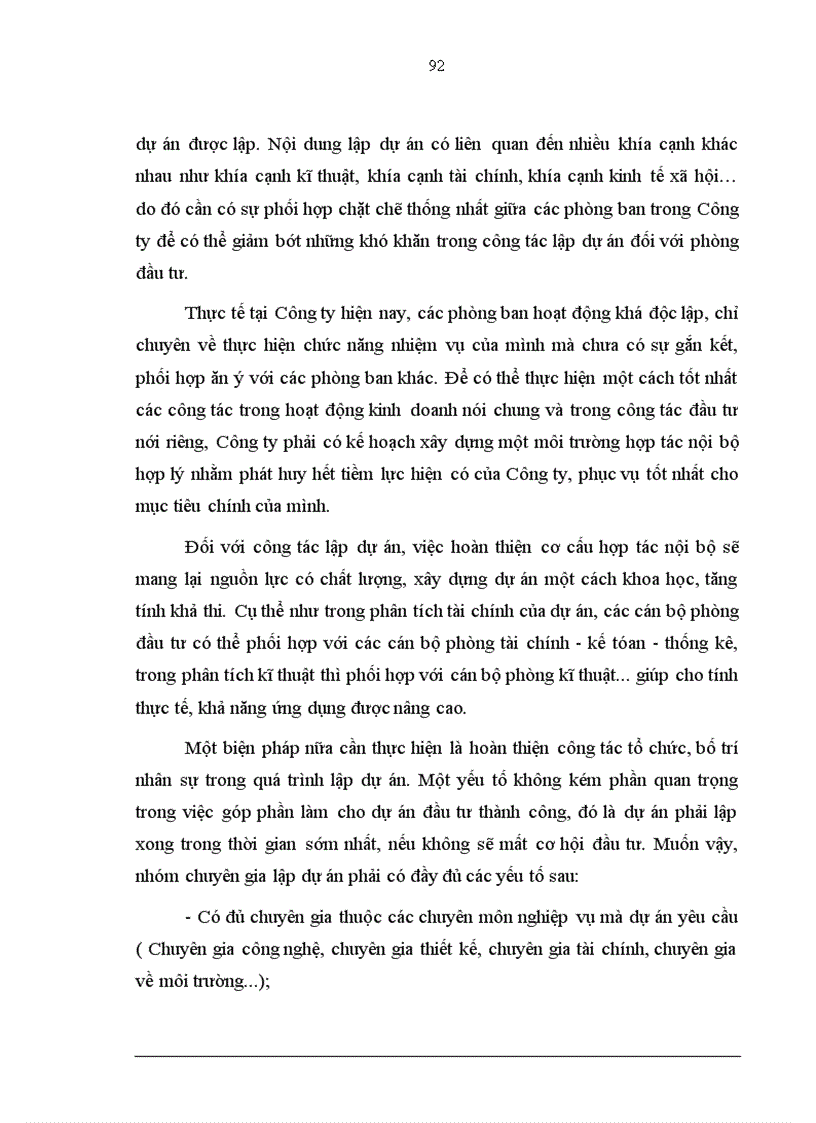 image for page Hoàn thiện công tác lập dự án đầu tư tại Công ty cổ phần Vật tư Vận tải xi măng