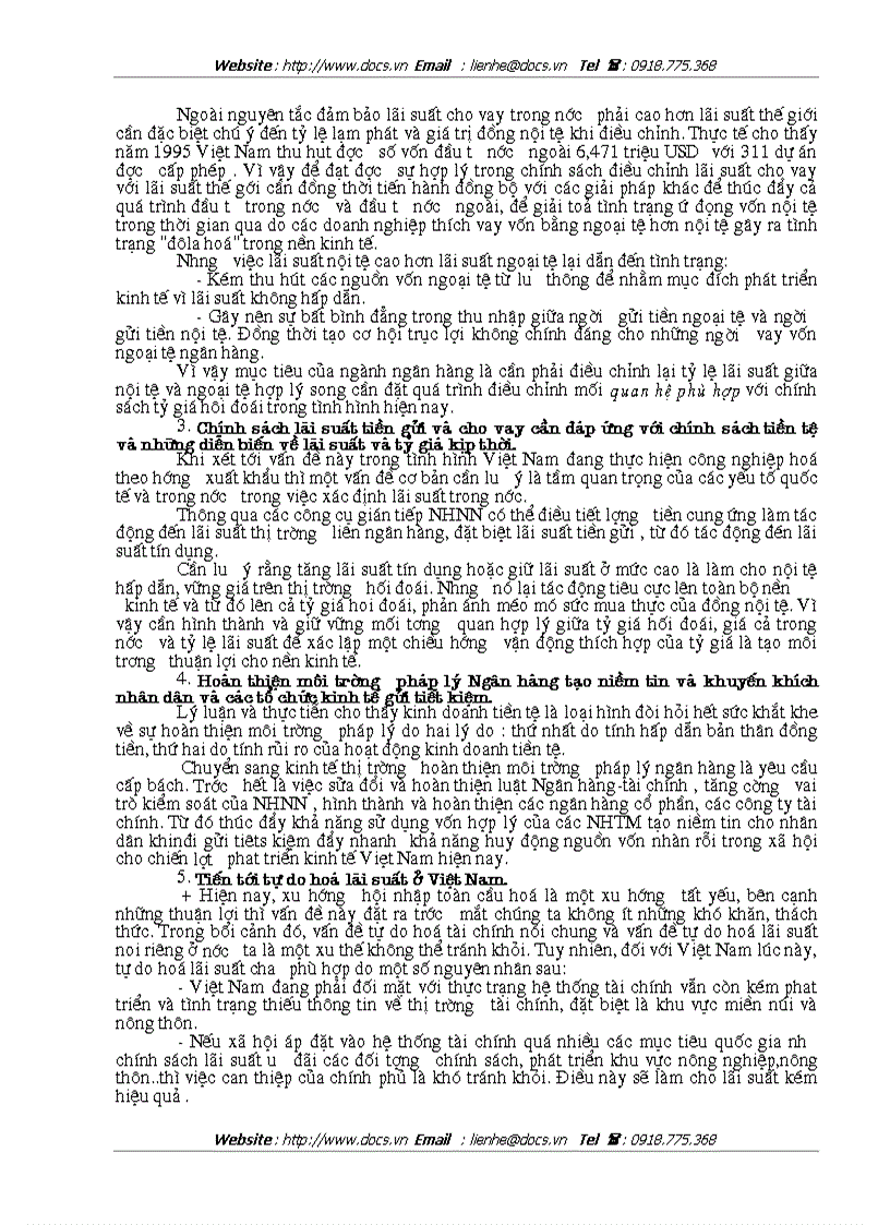 image for page Lãi suất Vai trò của lãi suất và đổi mới chính sách lãi suất trong giai đoạn hiện nay