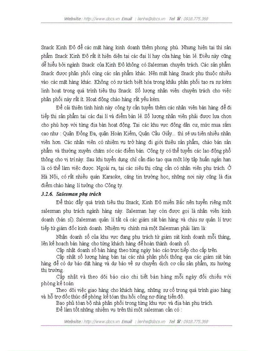 image for page Đẩy mạnh tiêu thụ sản phẩm Snack của Công ty cổ phần chế biến thực phẩm Kinh Đô miền Bắc trên thị trường Hà Nội