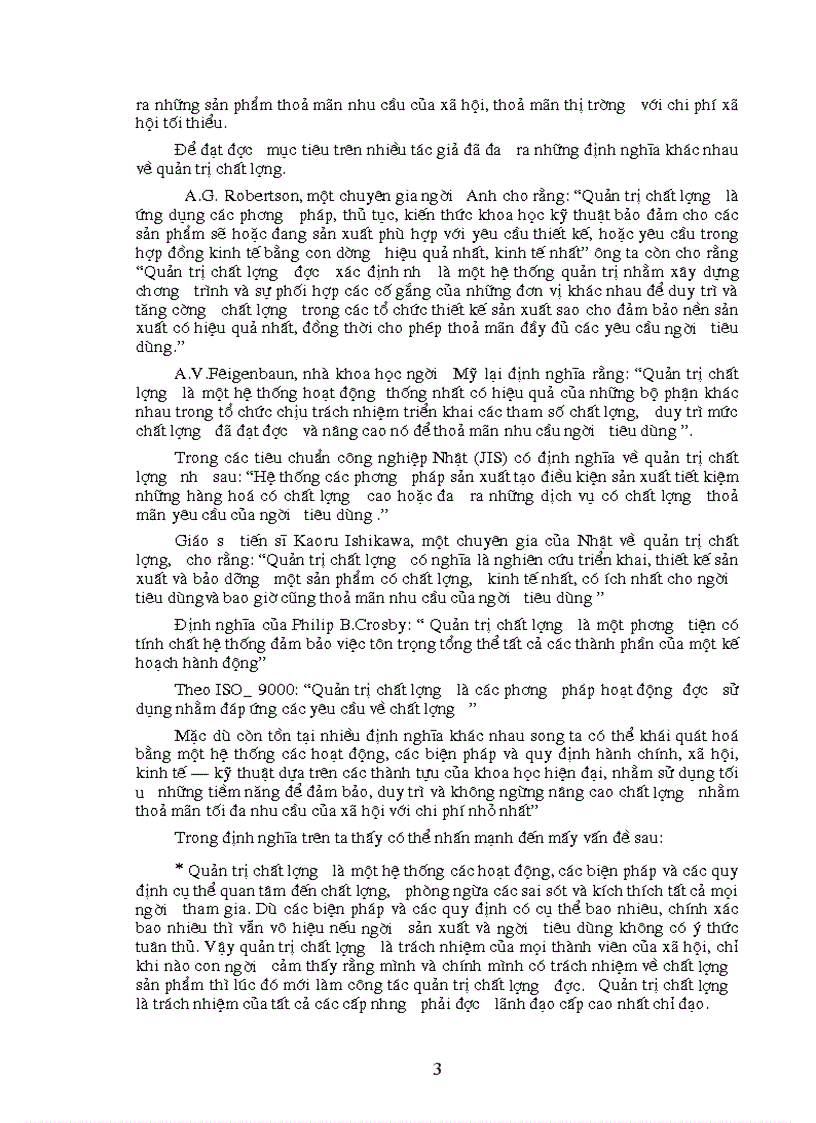 image for page Một số vấn đề về quản lý chất lượng trong các doanh nghiệp công nghiệp