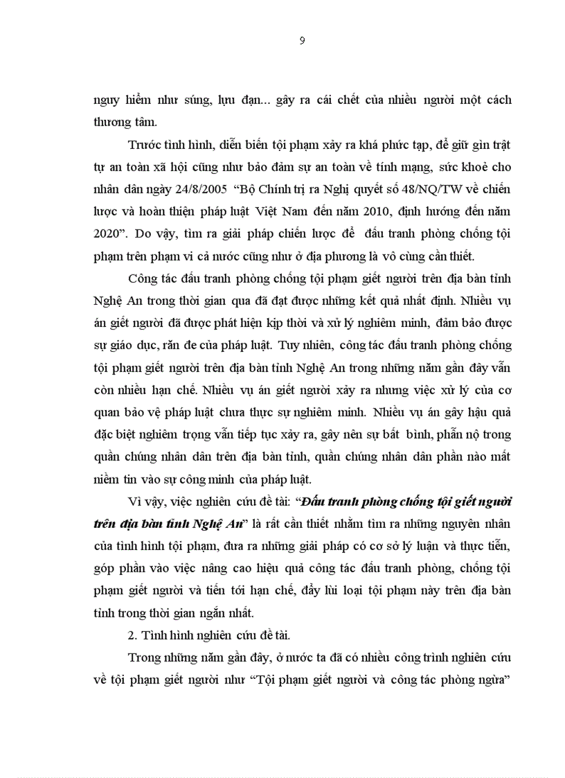 image for page Đấu tranh phòng chống tội giết người trên địa bàn tỉnh Nghệ An