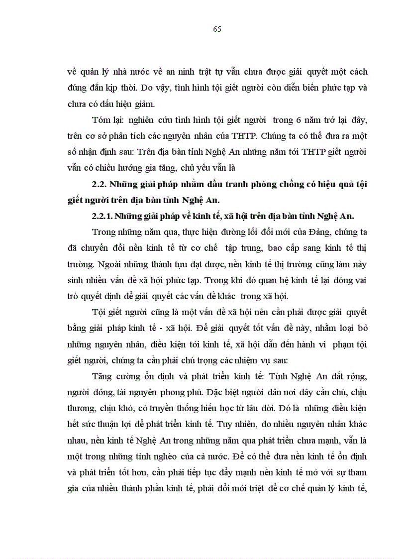 image for page Đấu tranh phòng chống tội giết người trên địa bàn tỉnh Nghệ An