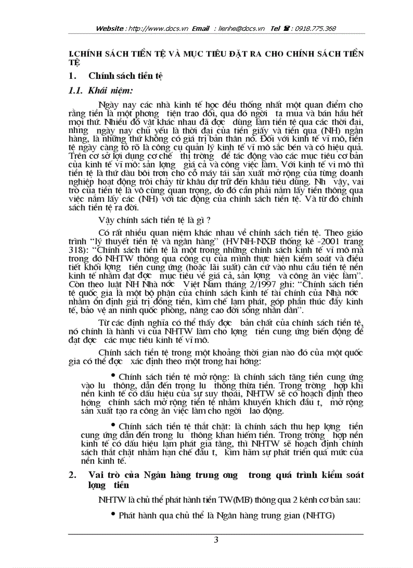 image for page Đánh giá hiệu quả sử dụng các công cụ chính sách tiền tệ của nhnn việt nam trong thập kỷ 90 và những năm đầu thế kỷ 2