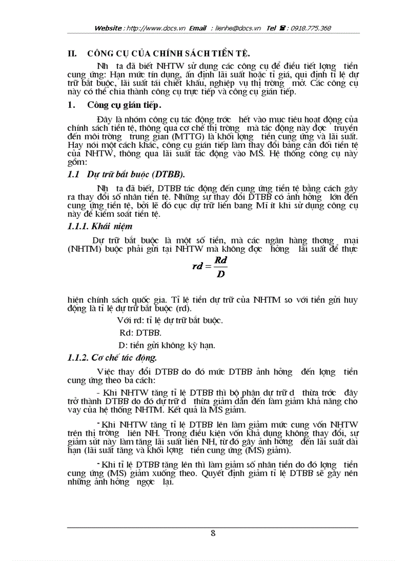 image for page Đánh giá hiệu quả sử dụng các công cụ chính sách tiền tệ của nhnn việt nam trong thập kỷ 90 và những năm đầu thế kỷ 2