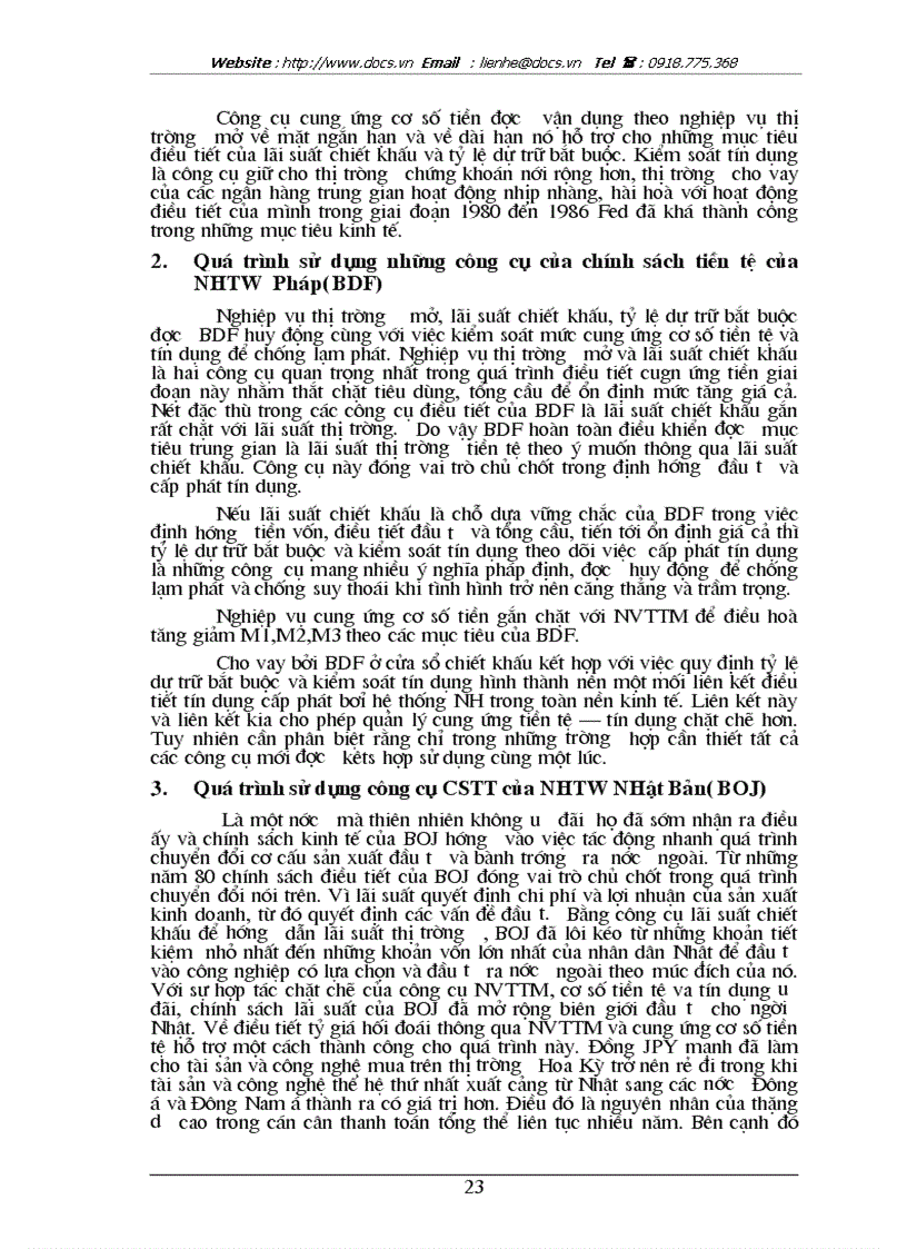 image for page Đánh giá hiệu quả sử dụng các công cụ chính sách tiền tệ của nhnn việt nam trong thập kỷ 90 và những năm đầu thế kỷ 2