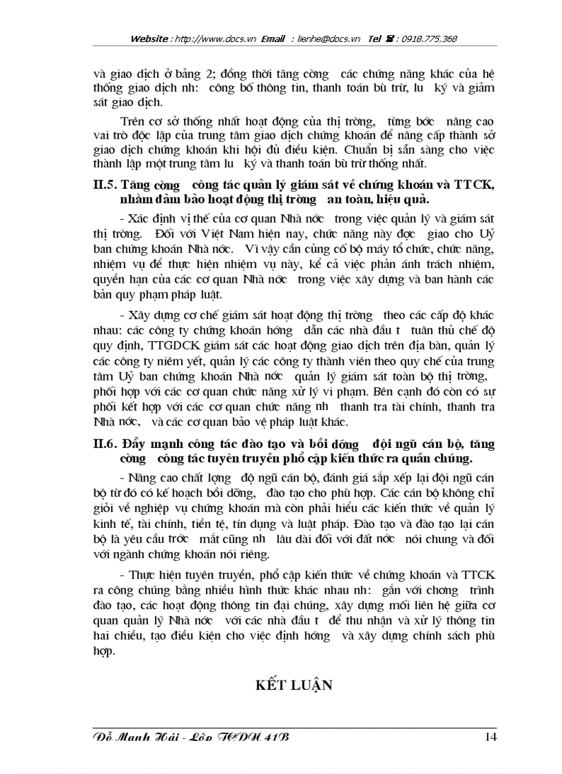 image for page Giải pháp hình thành và phát triển thị trường chứng khoán ở Việt Nam hiện nay