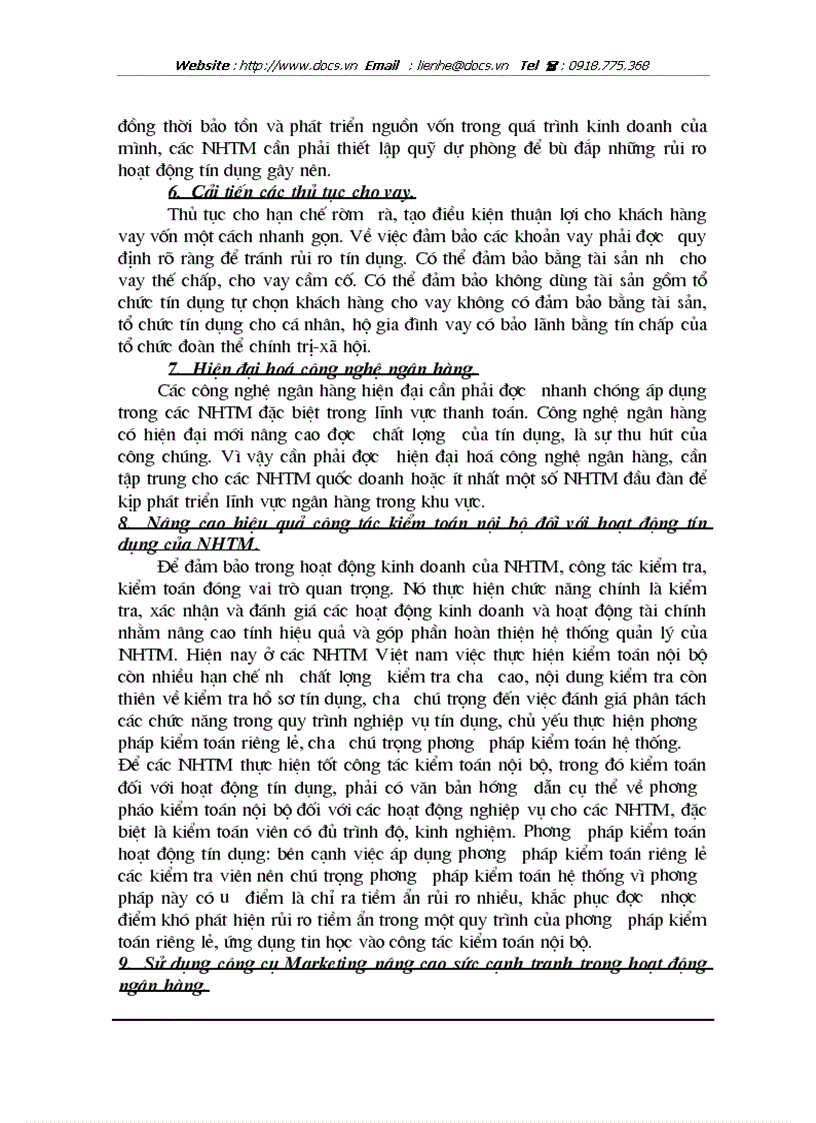 image for page Đánh giá thực trạng hoạt động tín dụng của hệ thống NHTM Việt nam hiện nay