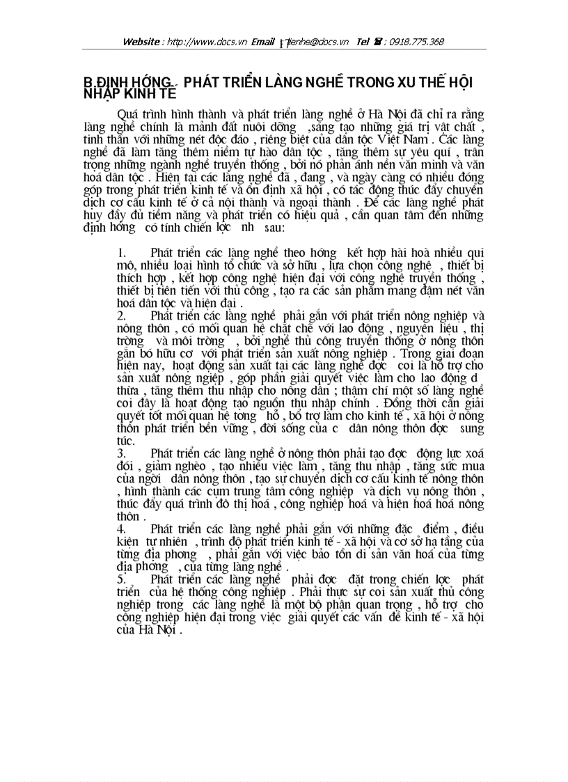 image for page Làng nghề Hà nội với tiến trình hội nhập kinh tế