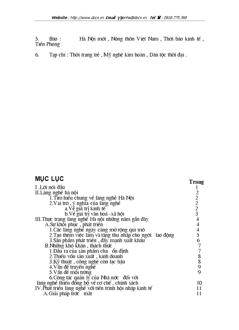 image for page Làng nghề Hà nội với tiến trình hội nhập kinh tế