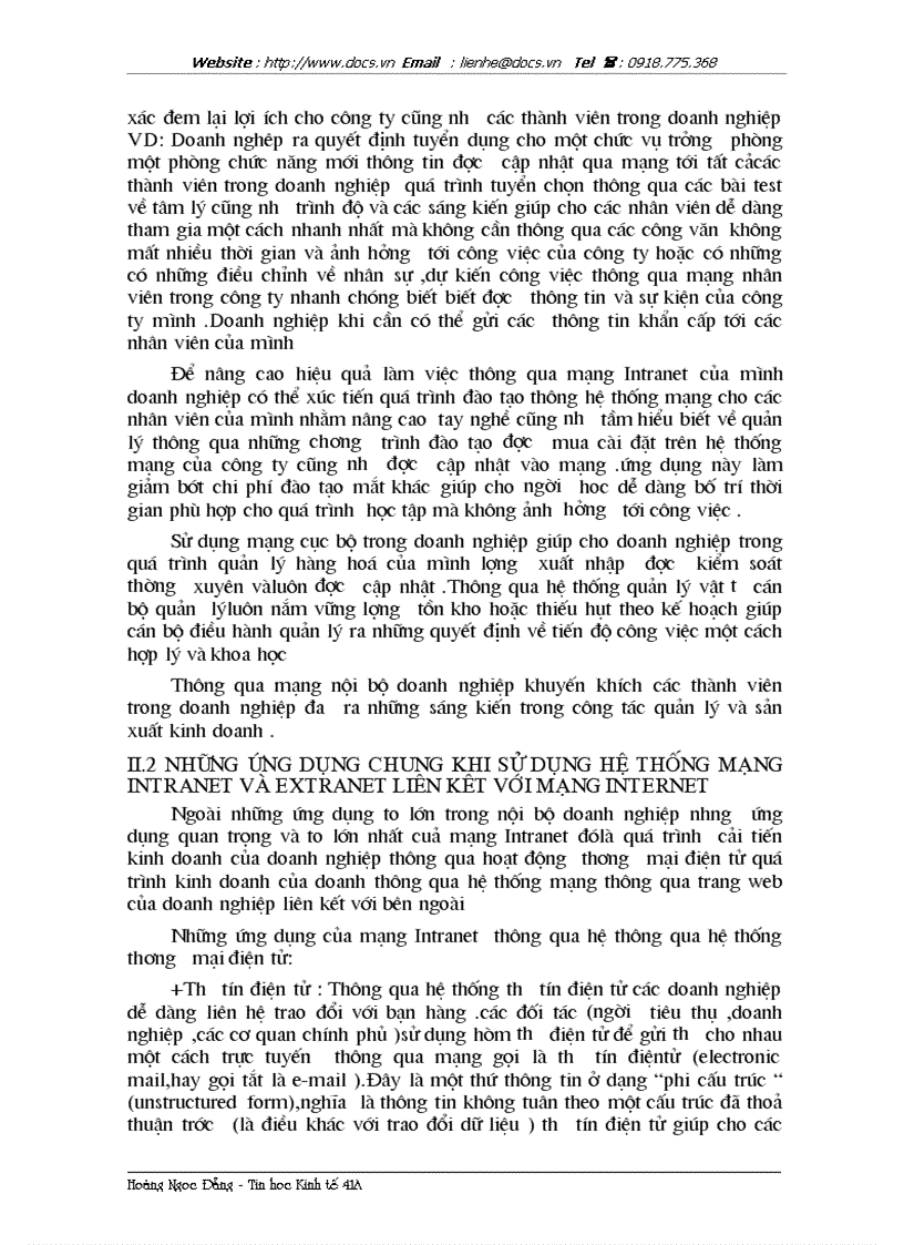 image for page Mạng máy tính intranet và mạng extranet