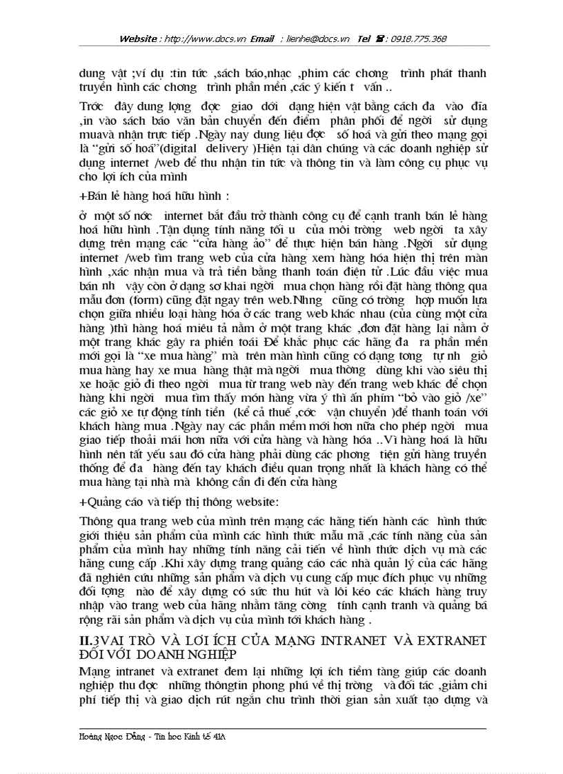 image for page Mạng máy tính intranet và mạng extranet