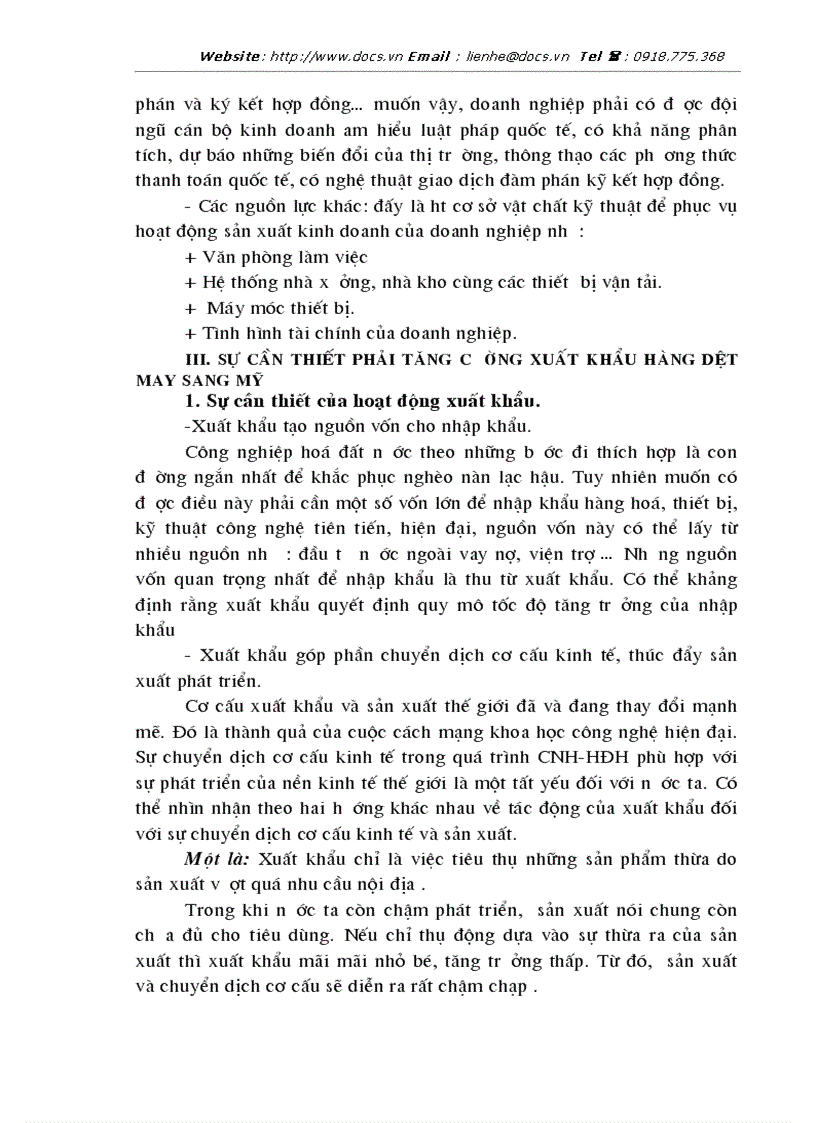 image for page Giải pháp thúc đẩy xuất khẩu dệt may Việt Nam sang thị trường Mỹ