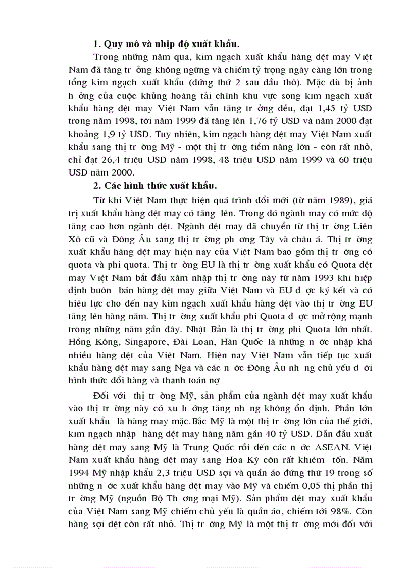 image for page Giải pháp thúc đẩy xuất khẩu dệt may Việt Nam sang thị trường Mỹ