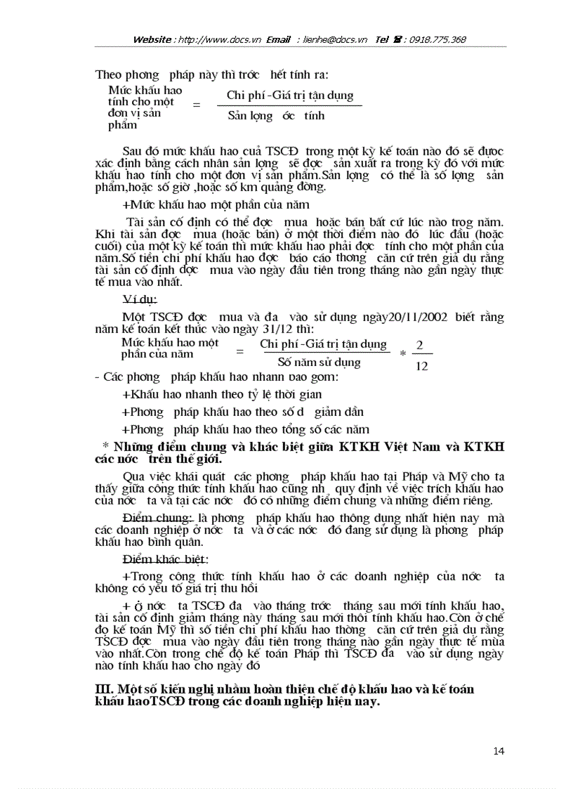 image for page Bàn về cách tính khấu hao TSCĐ và phương pháp kế toán KHTSCĐ theo chế độ hiện hành trong các doanh nghiệp hiện nay