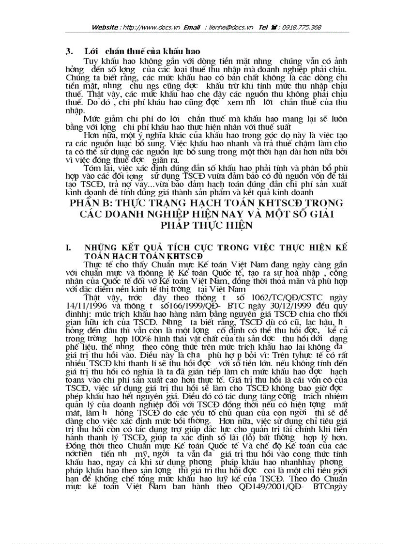 image for page Lý luận chung về khấu hao TSCĐ