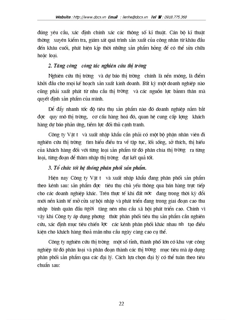 image for page Một số giải pháp nhằm đẩy mạnh công tác quản lý hoạt động tiêu thụ sản phẩm tại Công ty xuất nhập khẩu Thái Nguyên
