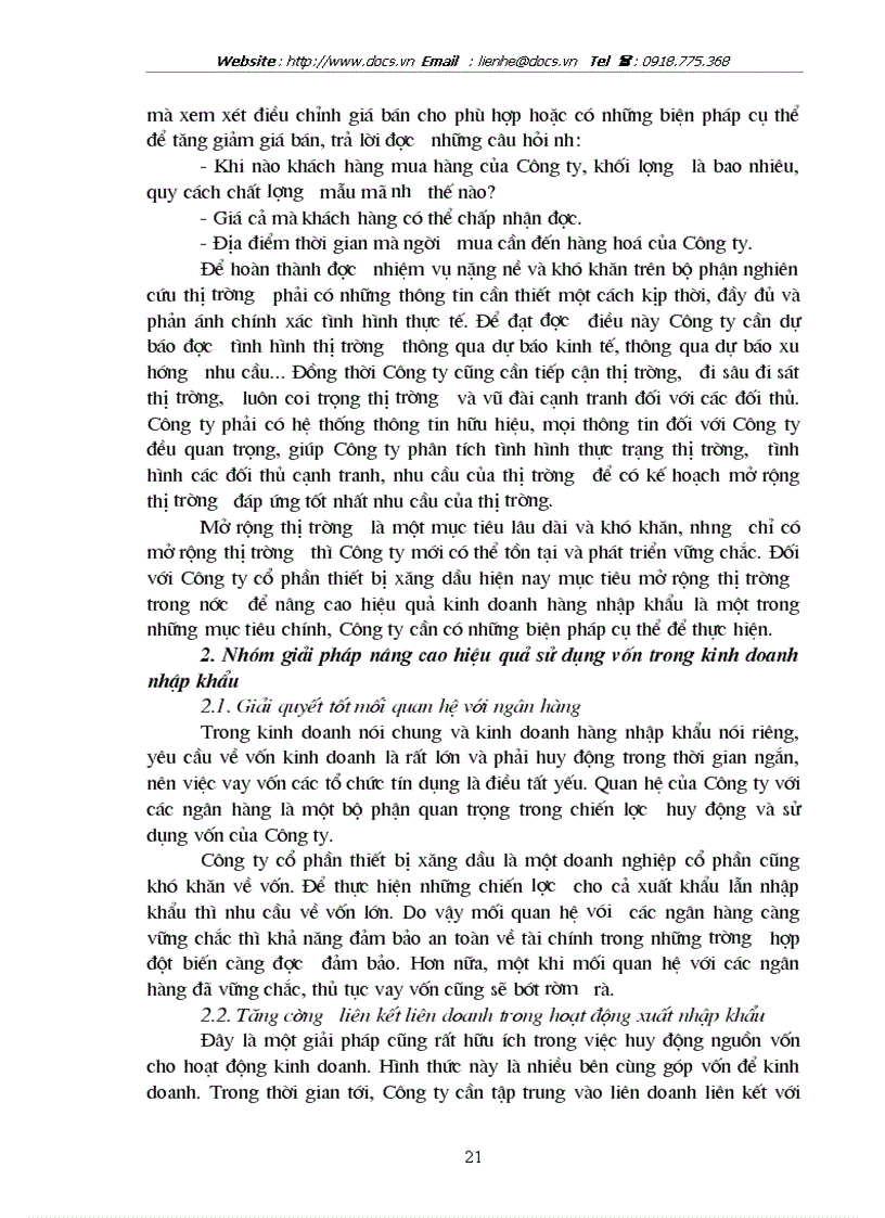 image for page Một số giải pháp nhằm nâng cao hiệu quả hoạt động kinh doanh nhập khẩu hàng hoá tại Công ty cổ phần thiết bị xăng dầu Petrolimex
