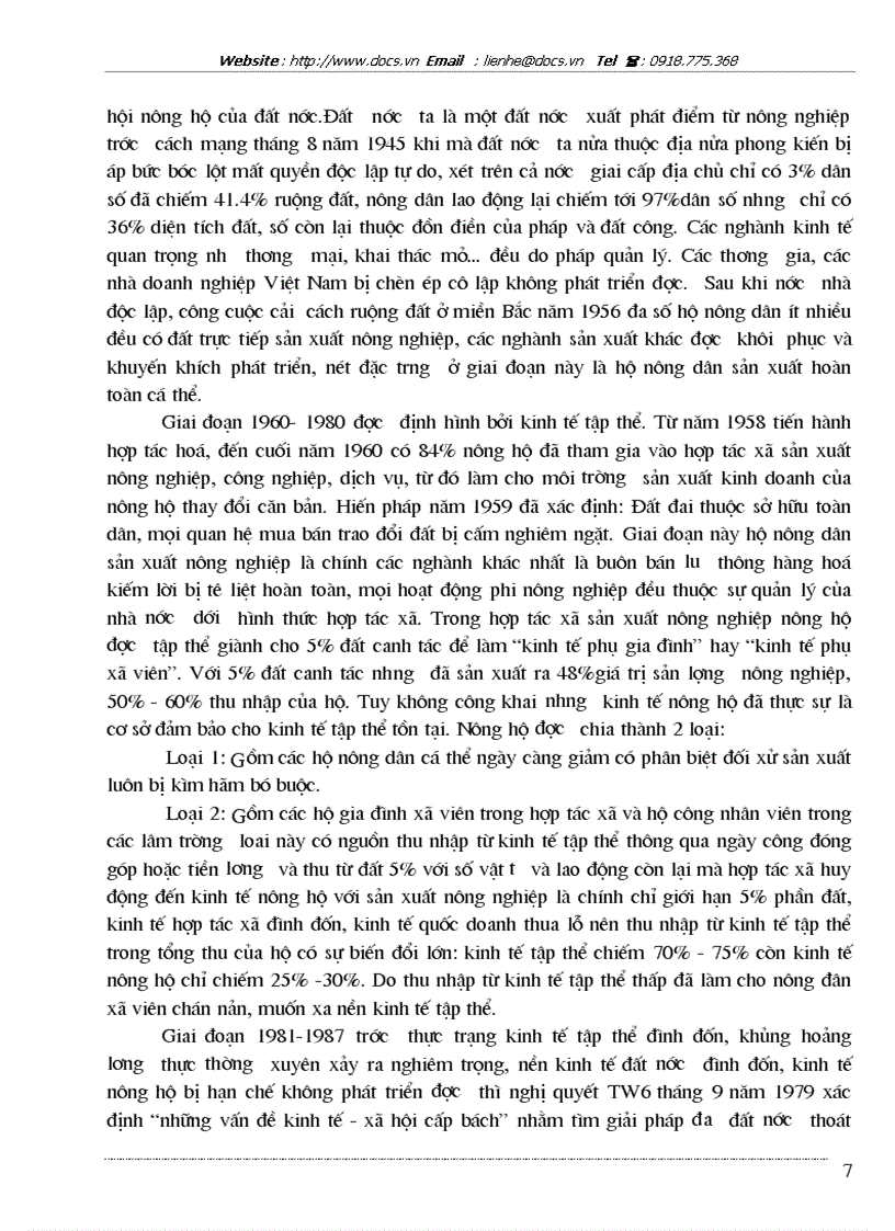 image for page Nghiên cứu thực trạng và đề xuất được một số giải pháp cho sự phát triển của các ngành nghề hộ nông dân trên địa bàn xã Liêm Chính Thị xã Phủ Lý