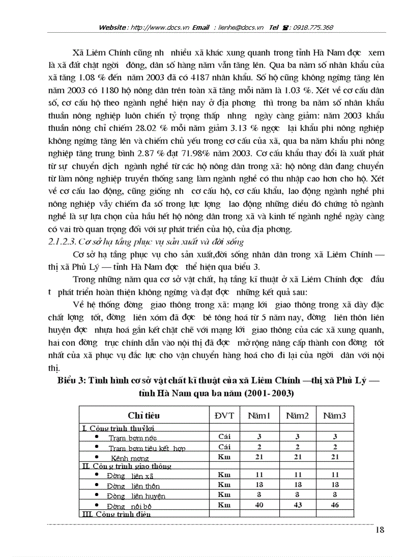 image for page Nghiên cứu thực trạng và đề xuất được một số giải pháp cho sự phát triển của các ngành nghề hộ nông dân trên địa bàn xã Liêm Chính Thị xã Phủ Lý