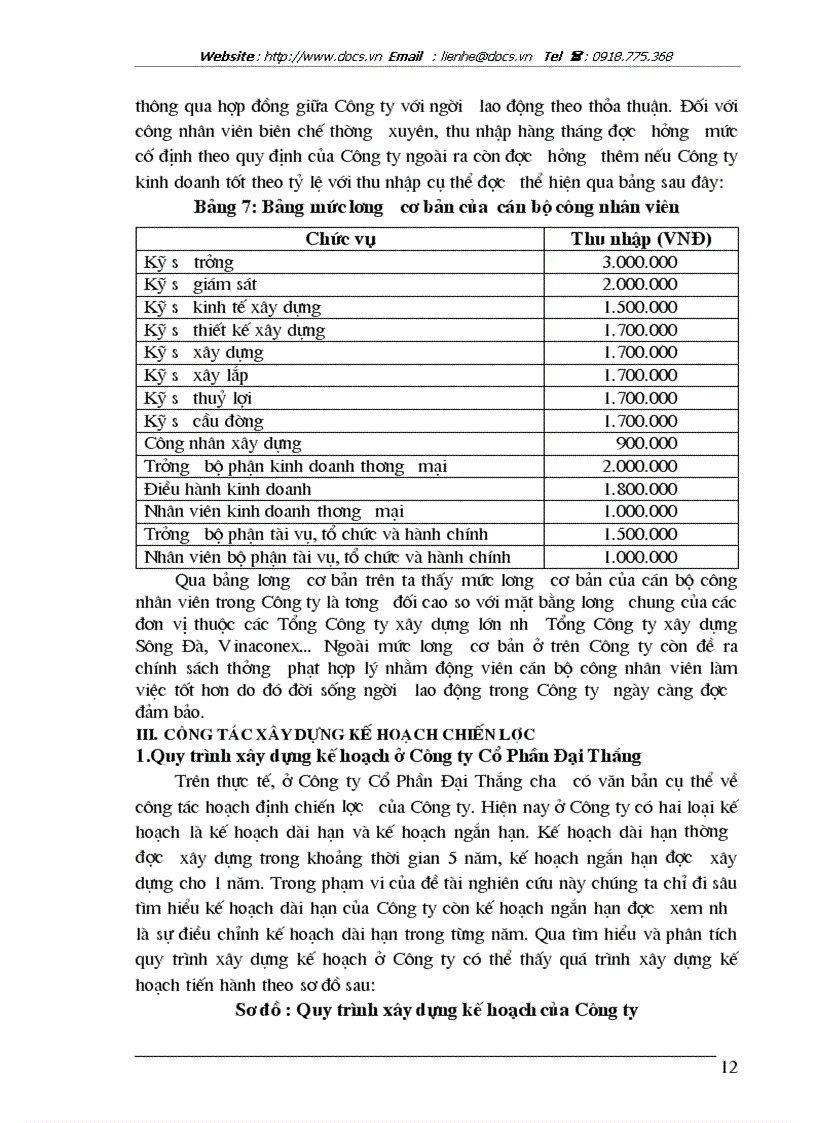 image for page Một số giải pháp nhằm hoàn thiện kế hoạch chiến lược của Công ty Cổ Phần Đại Thắng