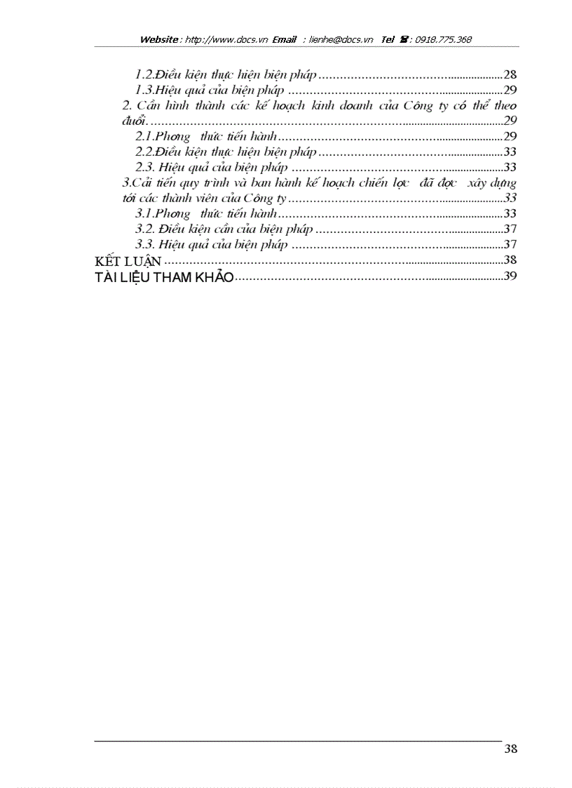 image for page Một số giải pháp nhằm hoàn thiện kế hoạch chiến lược của Công ty Cổ Phần Đại Thắng