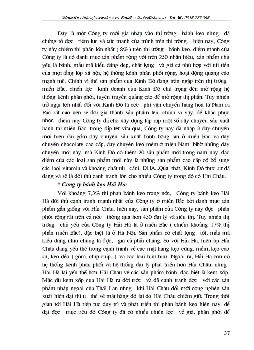 image for page Biện pháp đẩy mạnh hoạt động tiêu thụ sản phẩm ở Công ty bánh kẹo Hải Châu