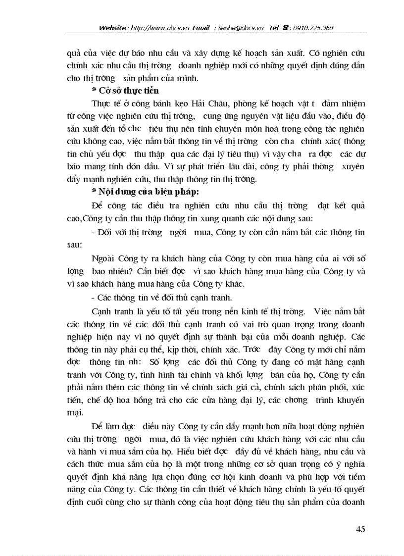 image for page Biện pháp đẩy mạnh hoạt động tiêu thụ sản phẩm ở Công ty bánh kẹo Hải Châu