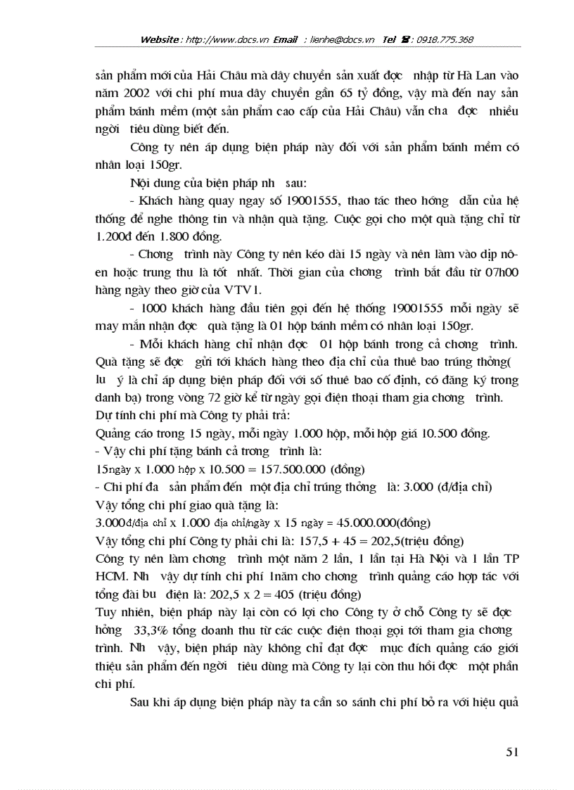 image for page Biện pháp đẩy mạnh hoạt động tiêu thụ sản phẩm ở Công ty bánh kẹo Hải Châu