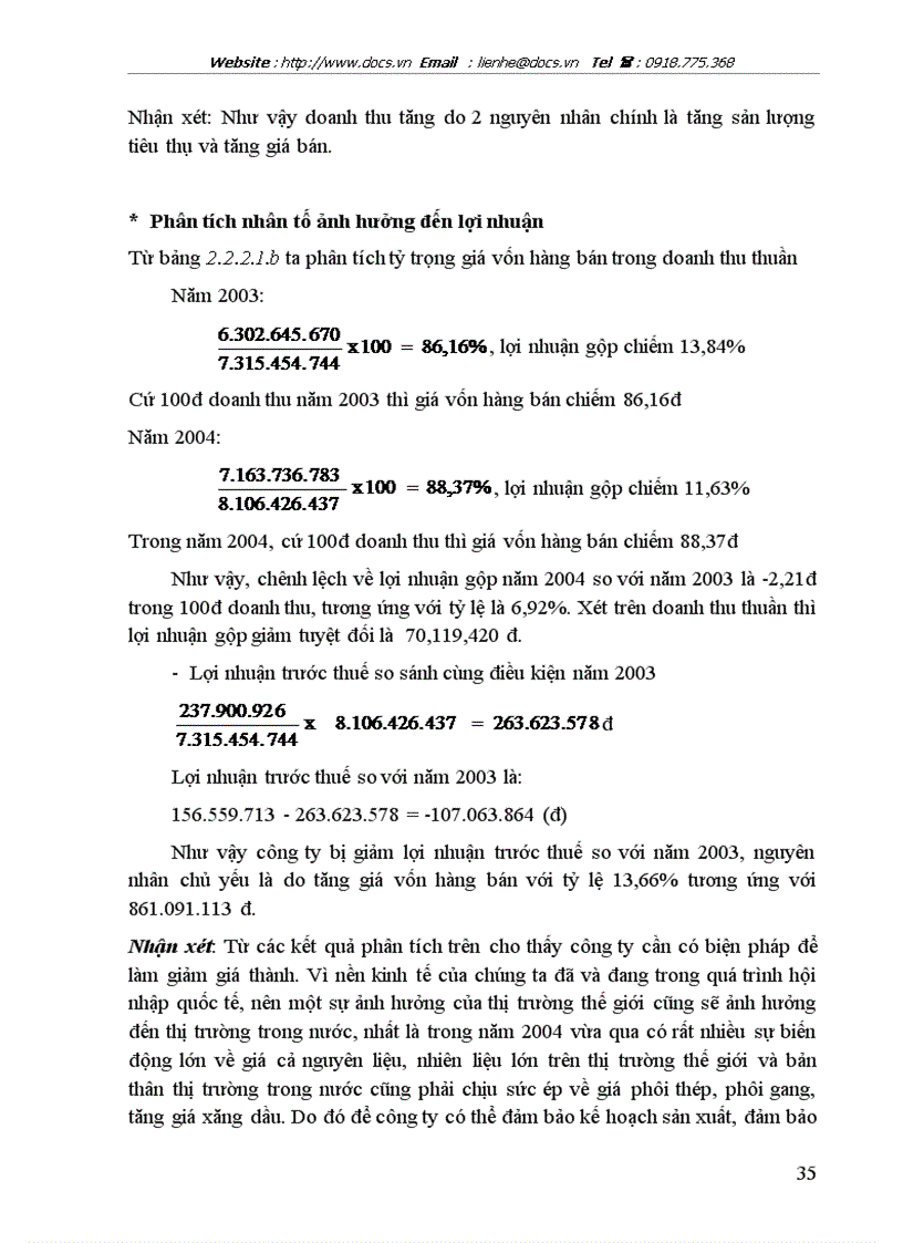 image for page Phân tích và đề xuất biện pháp nâng cao hiệu quả kinh doanh tại Công ty Cổ Phần Cơ Điện Hà Nội