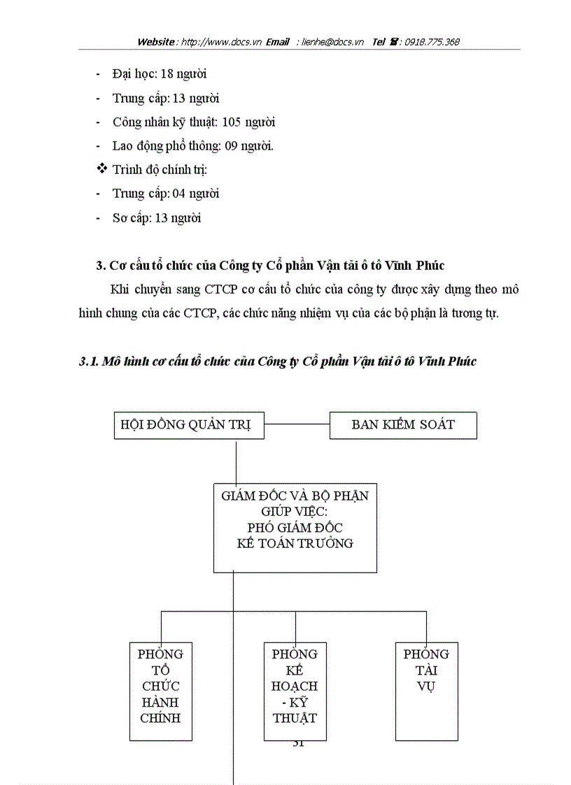 image for page Một số giải pháp nhằm góp phần nâng cao hiệu quả hoạt động sản xuất kinh doanh của Công ty Cổ phần Vận tải ô tô Vĩnh Phúc giai đoạn hậu cổ phần hoá