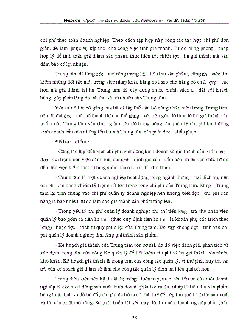 image for page Chi phí sản xuất kinh doanh và các biện pháp quản lý chi phí sản xuất kinh doanh
